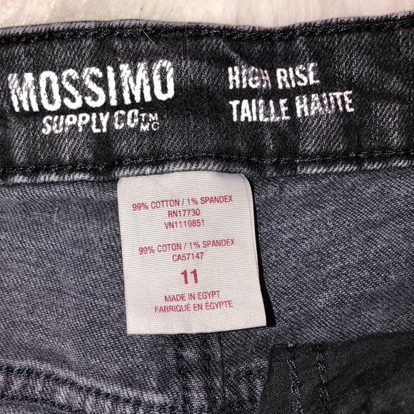 Mossimo high rise festival sz 11 frayed hem shorts - Picture 4 of 5